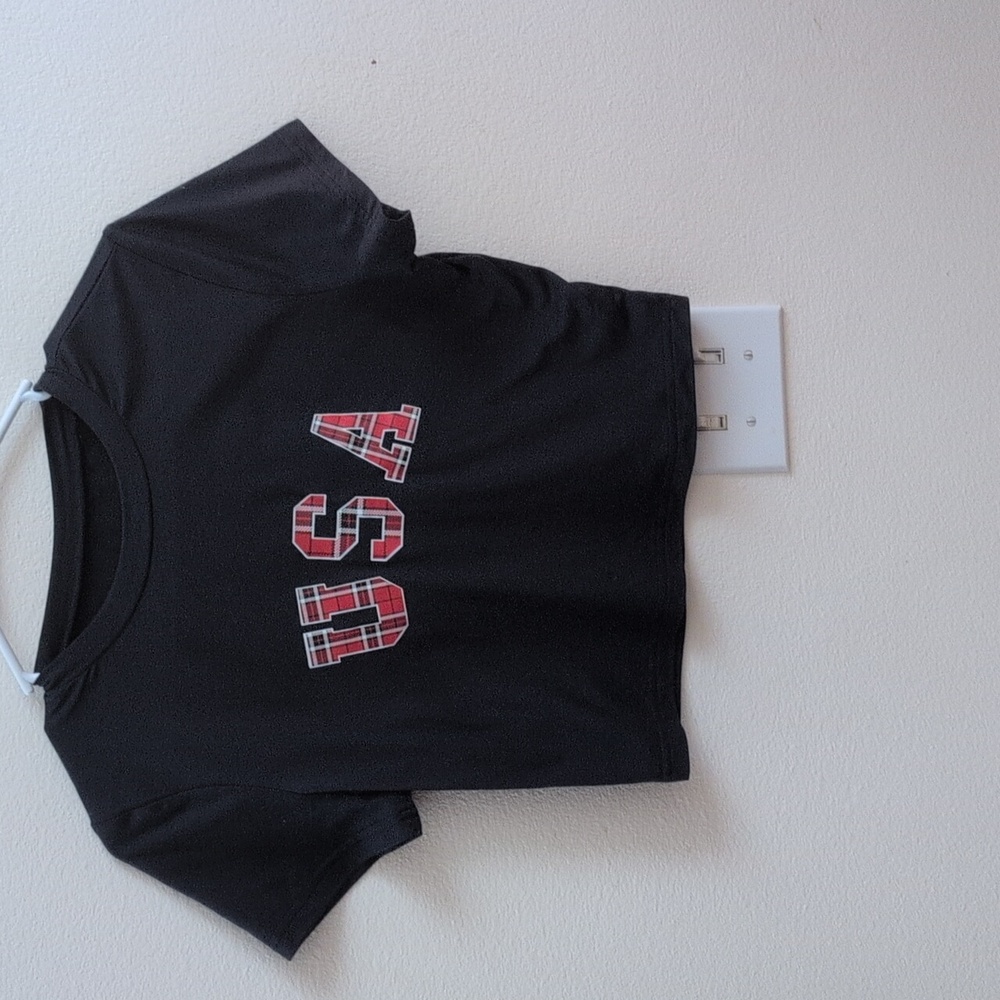 Dark blue USA crop